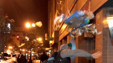 Las autoridades dijeron que pidieron a la Policía que mantuviera la vigilancia sobre los manifestantes.