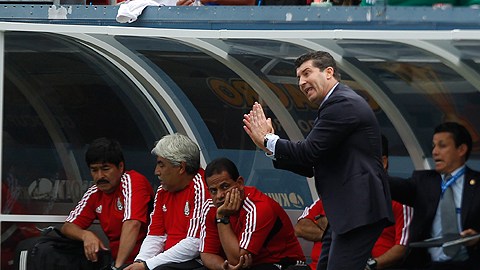 El Tricolor, que trata de ganar por séptima ocasión el trofeo de la Copa Oro 2013.