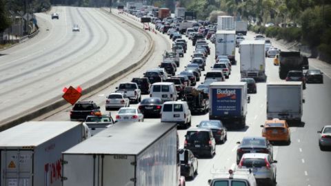 Cierre de autopista I-5 fue un verdadero "Carmagedón"