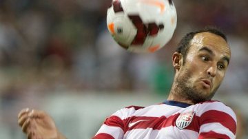Landon Donovan inició como titular este cotejo