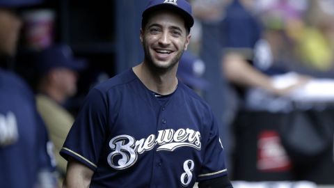 Ryan Braun es junto a Álex Rodríguez uno de los nombres más importantes en la lista.