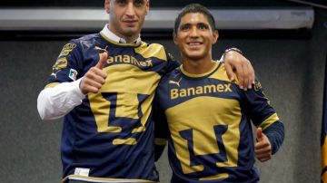 Ariel Nahuelpan y Candido Ramírez fueron presentados hace cuatro días como nuevos refuerzos de los Pumas de la UNAM