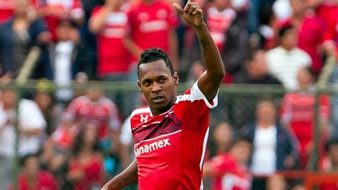 Wilson Tiago, mediocampista de los Diablos Rojos del Toluca