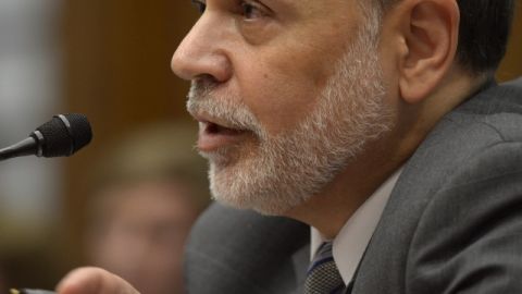 El presidente de la Reserva Federal, Ben Bernanke.