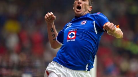Christian Giménez, delanteri del Cruz Azul