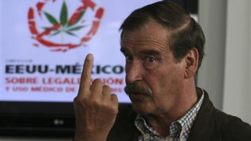 El ex presidente mexicano abre el debate para la legalización de la marihuana en México.