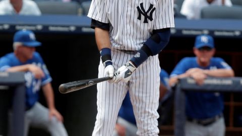 Derek Jeter jugó el 11 de julio con los Yanquis de Nueva York.