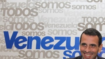 El líder opositor venezolano, Henrique Capriles,  da a conocer su posición sobre las elecciones presidenciales de Venezuela.