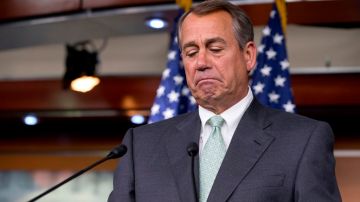 El presidente de la Cámara de Representantes de EE.UU, John Boehner, no aclara si apoya o no una vía a la ciudadanía para los indocumentados.