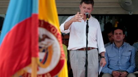 Juan Manuel Santos activó la Fuerza Naval del Oriente, destinada a reforzar la seguridad en las zonas de la frontera con Venezuela y Brasil.