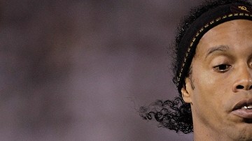 Ronaldinho metió el primer tanto del partido.