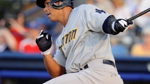 Alex Rodríguez  ha pasado gran parte del 2013 con el equipo sucursal de los Yanquis por una lesión.