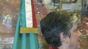 Janet Napolitano se reúne con el presidente Enrique Peña Nieto.