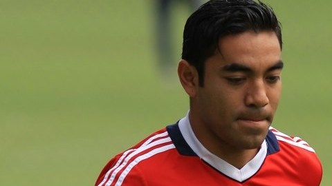 Marco Fabián, delantero de las Chivas del Guadalajara