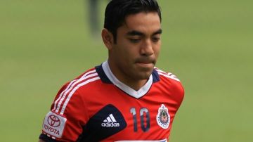Marco Fabián, delantero de las Chivas del Guadalajara