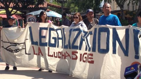 Una coalición de grupos  cívicos clama por la legalización de los indocumentados y la ley de reforma migratoria integral.