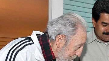El presidente venezolano dijo que el cuadro fue pintado por Hugo Chávez durante su tratamiento por cáncer en La Habana.
