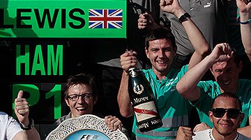 El británico se impuso en Hungría.