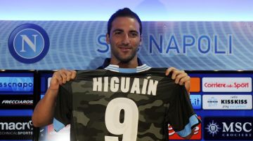 Higuaín quiere llevar al Napoli al scudetto
