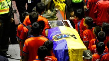 Los restos de Christian Benítez llegarton a Ecuador este viernes