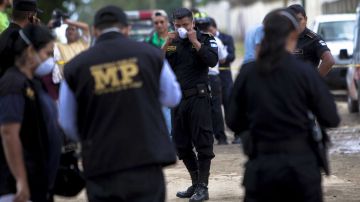 Foto de archivo de la policía guatemalteca.