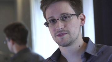 El ex analista de la CIA  Edward Snowden, en entrevista.