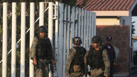 El enfrentamiento en Culiacán ocurrió  cuando agentes policiales fueron atacados a balazos desde una casa.