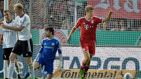 Goleada que hace pasar al Bayern a la siguiente ronda de la Copa.