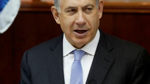 El primer ministro israelí, Benjamín Netanyahu.