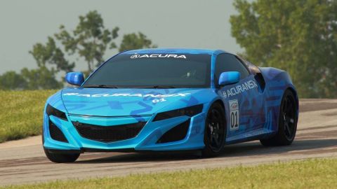 En total, cuatro motores dan potencia al bólido de Acura.