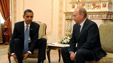 Obama y Putin durante su pasado encuentro en Moscú.