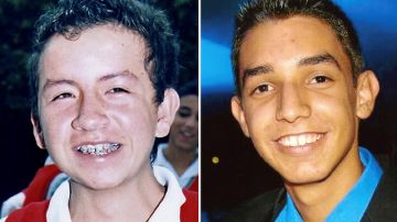 Sergio Alejandro Torres, de 18 años (izq.), y Julio César Moreno, de 19, dicen no saber que el 'van' traía 2.2 libras de cocaína detrás del tablero.