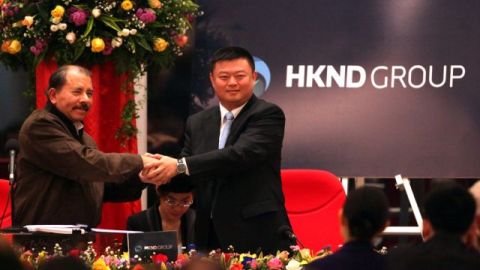 El Gobierno de Managua y la compañía china HK Nicaragua Canal Development Investment Co. Limited (HKND Group) firmaron un acuerdo para la construcción de un canal que permita el paso de grandes buques entre el Atlántico y el Pacífico.