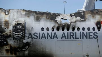 El avión que realizaba la ruta Seúl-San Francisco, transportaba 291 pasajeros y 16 miembros de la tripulación, se estrelló el 6 de julio.