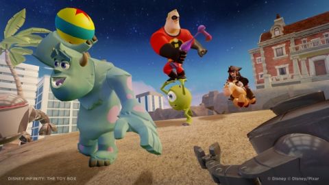 Los  personajes del nuevo juego de "Disney Infinity", pueden hacer cosas como carreras de bicicletas,  juegos y construir edificios,  así como participar en aventuras específicas en sus propios mundos.