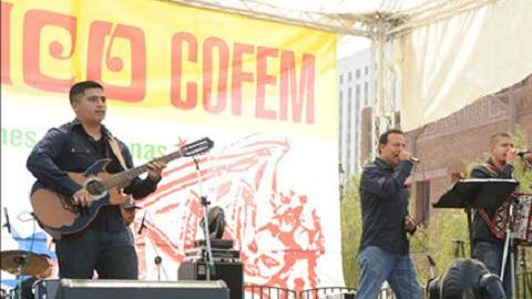 Feria de COFEM del año pasado en la Placita Olvera.