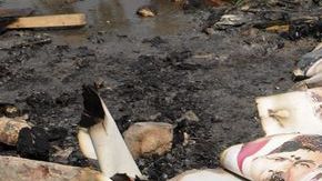 Imagenes del depuesto presidente Mohamed Morsi.