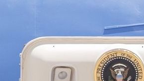 Michelle Obama y Barack Obama, antes de sus vacaciones.