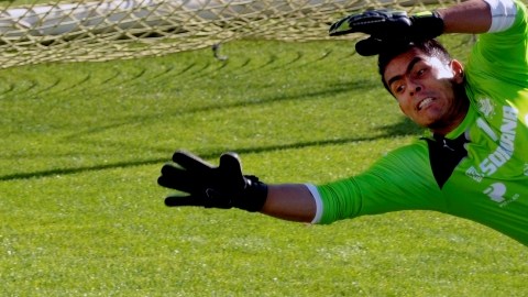 Oswaldo Sánchez, portero del Santos, pidió en la semana a los aficionados acudir al estadio para evitar una 'invasión felina'.