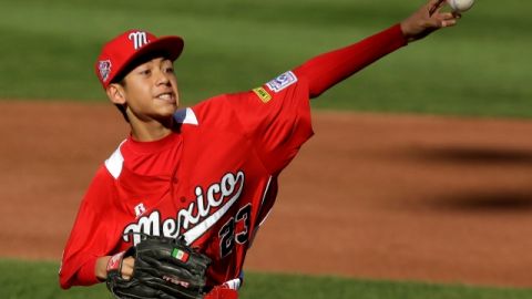 Brandon Meza ponchó a ocho bateadores y fue el lanzador abridor y ganador por la novena mexicana en la victoria ante Australia.