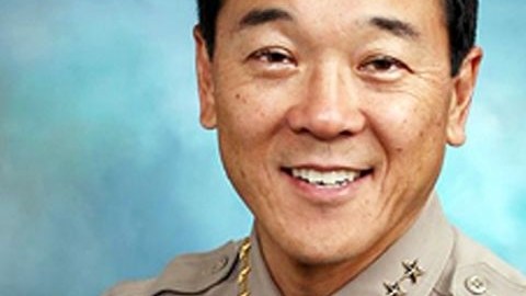 Tanaka, de 54 años, se retiró este mes después de ser parte del LASD por 33 años.