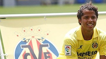 Giovani Dos Santos con el Villarreal.