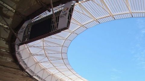 Vista general del estadio Nacional de Brasilia en Brasilia (Brasil).
