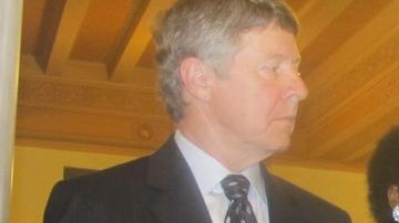 Kathleen Sebelius, la secretaria de Salud y Servicios Humanos, durante su visita a Houston el lunes 19 de agosto.