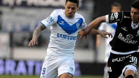 Mauro Zárate regresó ayer al Vélez Sarsfield.