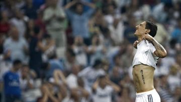 El centrocampista argentino del Real Madrid Ángel Di María está en la mira del club francés.