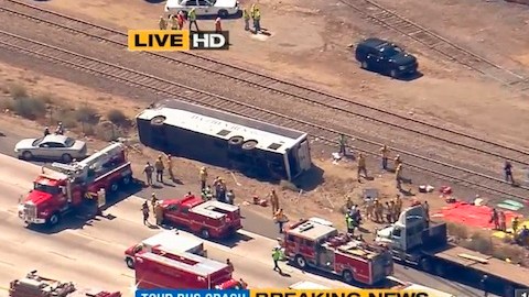 Imagen captada de cobertura en vivo de KABC-7.