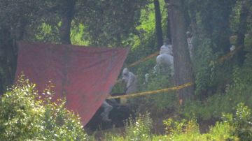 Aunque en un principio pensaban que eran siete los cuerpos hallados en la fosa clandestina, las autoridades confirmaron que en total encontraron 13.