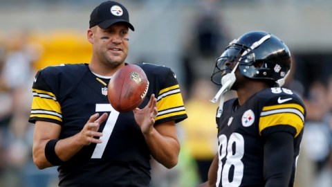 Buena dupla es la que se espera hagan el mariscal Ben Roethlisberger y el ala receptor Emmanuel Sanders.