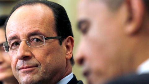 Hollande y Obama, el tándem que podría atacar Siria en las próximas horas.